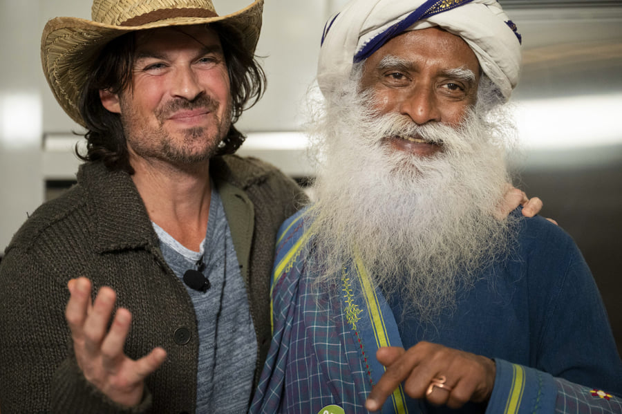 Sadhguru and Actor Ian Somerhalder on the Hidden Crisis Beneath Our Feet