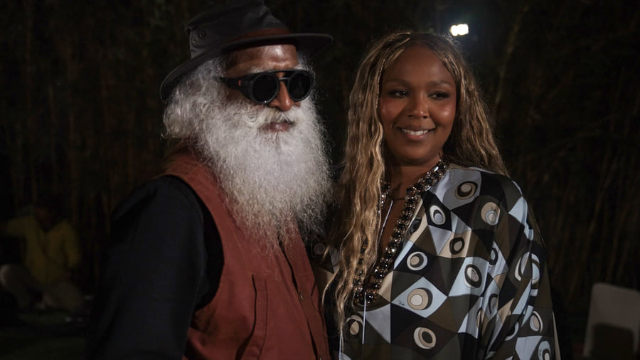 Inside Lizzo’s Conscious Music Circle with Sadhguru