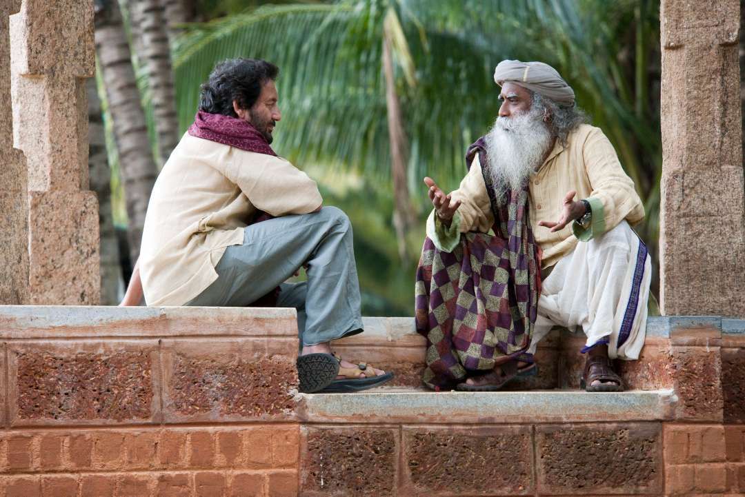 Shekhar Kapur With Sadhguru Shekhar Kapur With Sadhguru