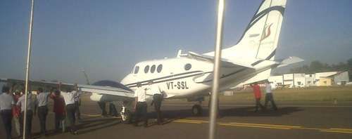 sadhguru in plane