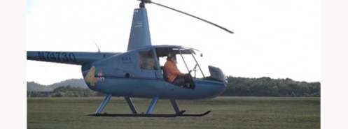 Sadhguru flying Helicopter