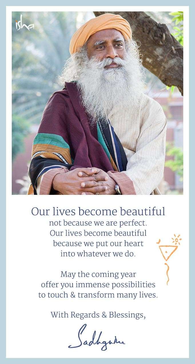 Sadhguru's New Year Message 2015