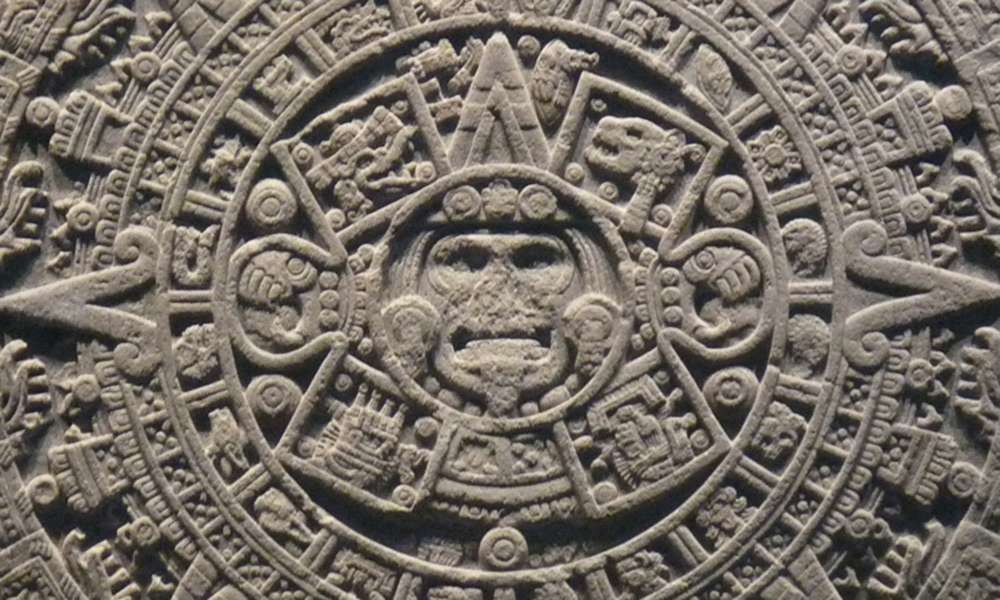 mayan calendar-aztec sunstone