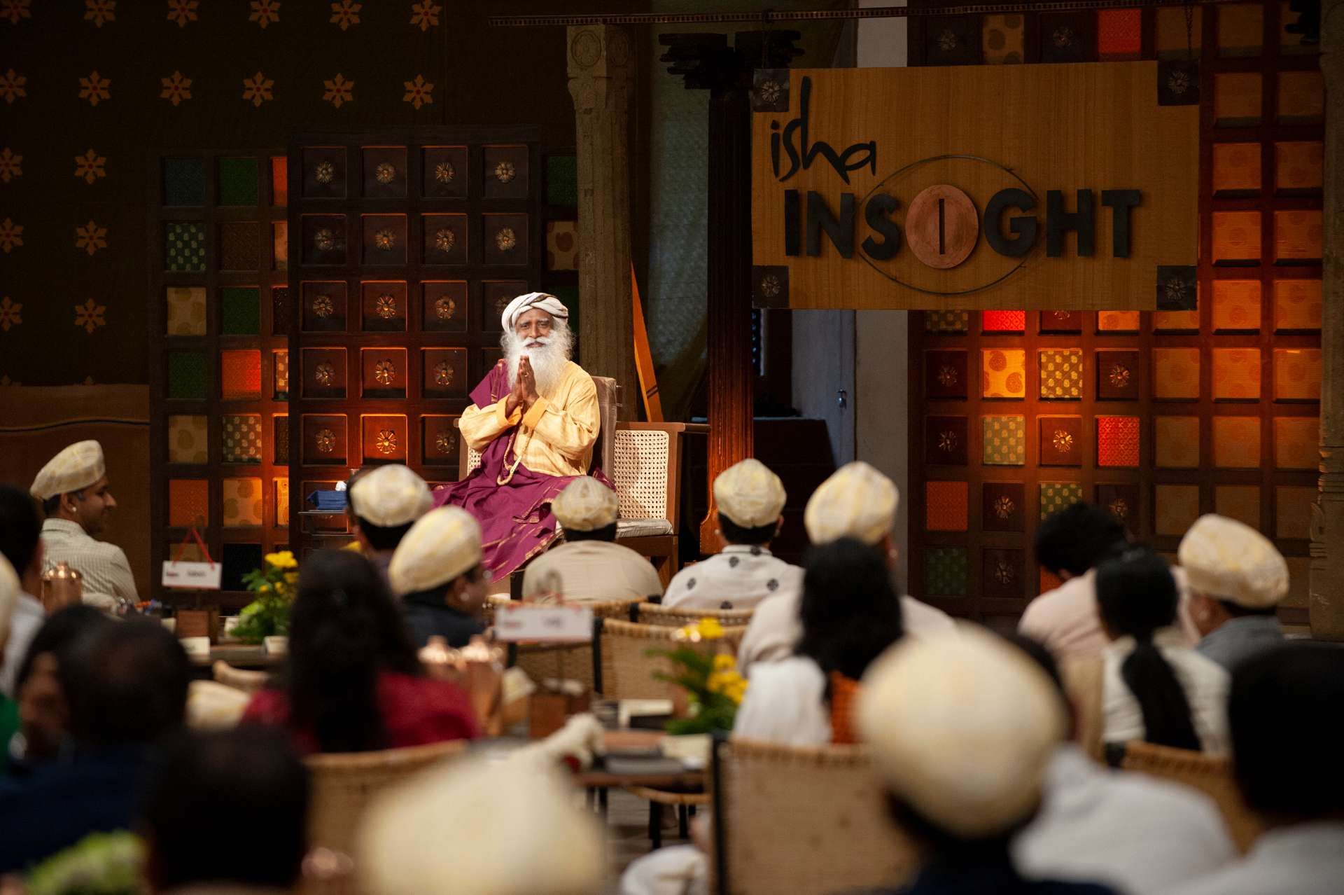 Welcome session with Sadhguru