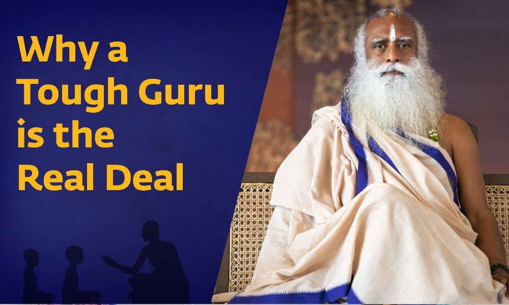 wisdom sadhguru spot | why a tough guru is the real deal