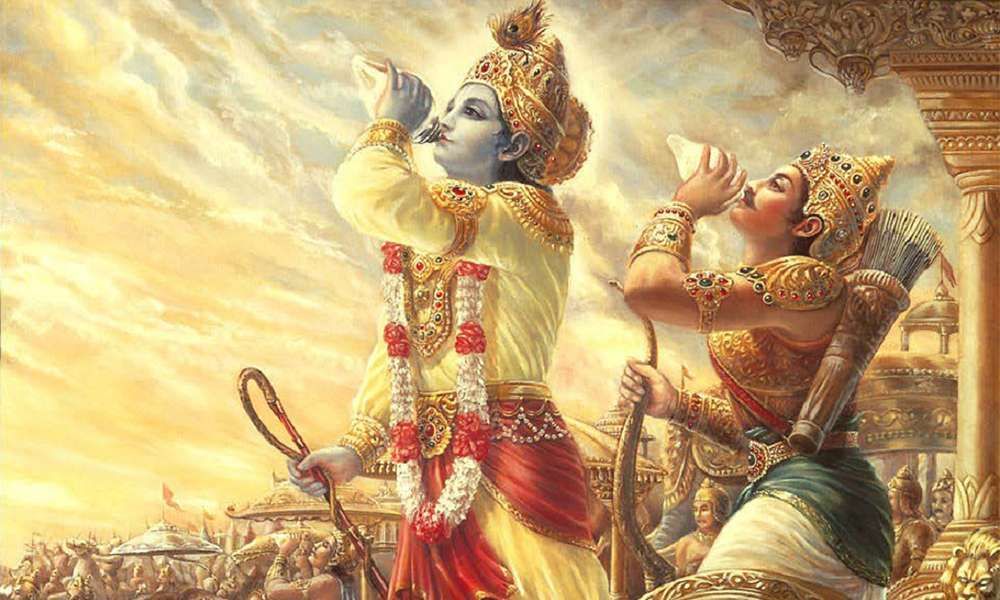 Krishna-Kriegsgott-Hindu