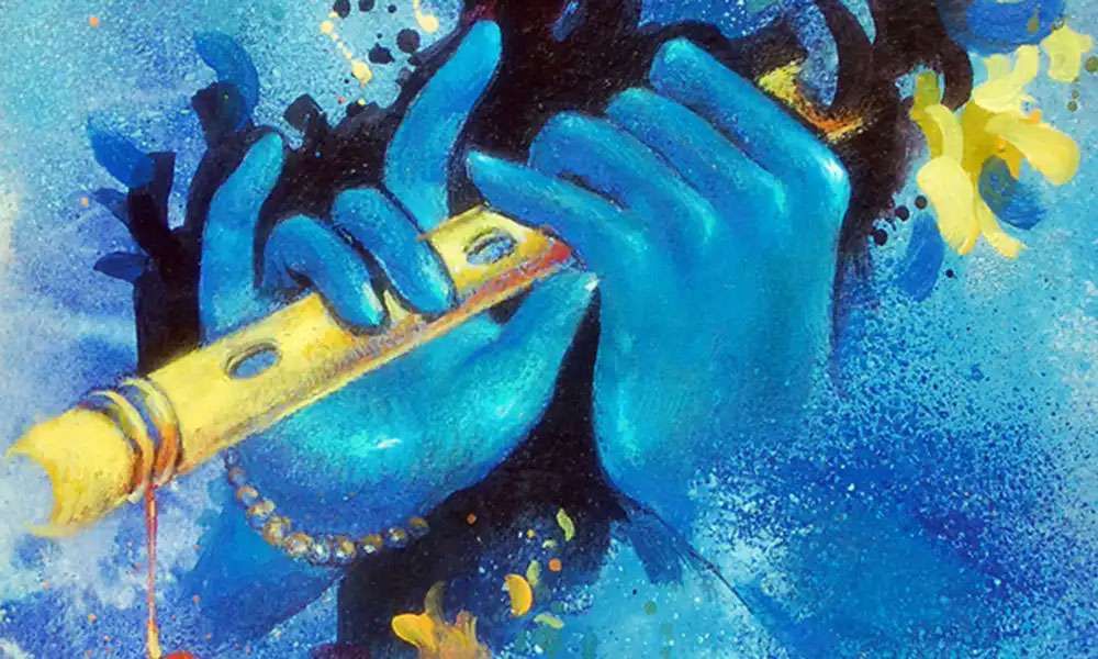 Why Is Krishna Blue in Color?