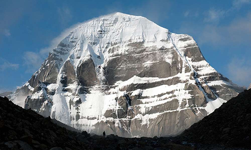 Mount kailash up close.