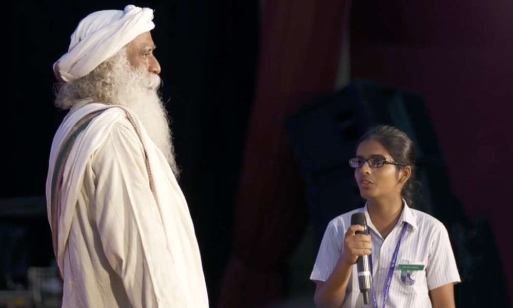 Children Ask Sadhguru About Rally for Rivers