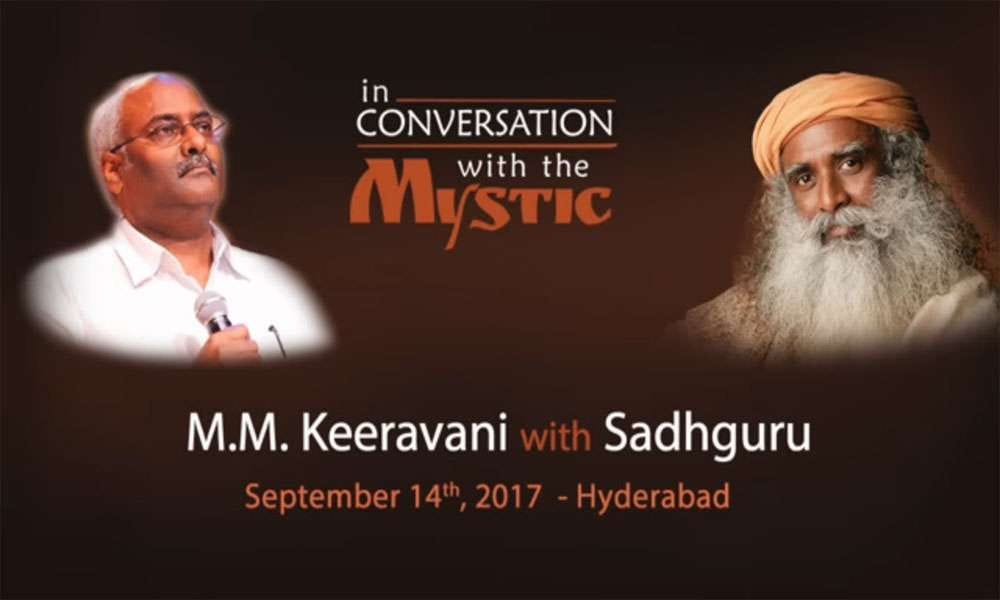 M M Keeravani with Sadhguru – In Conversation with the Mystic