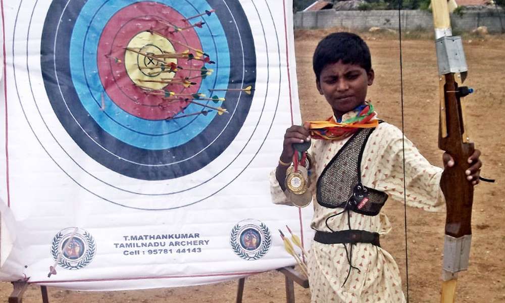 Isha Vidhya student T. Karthikeyan to compete at European Archery Championship