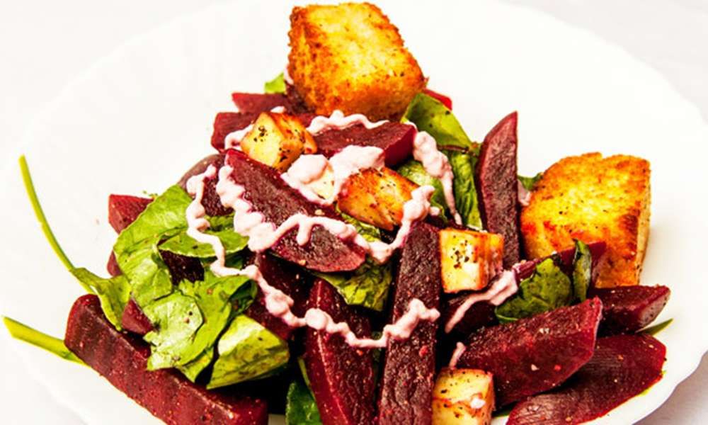 spinach-beetroot-salad