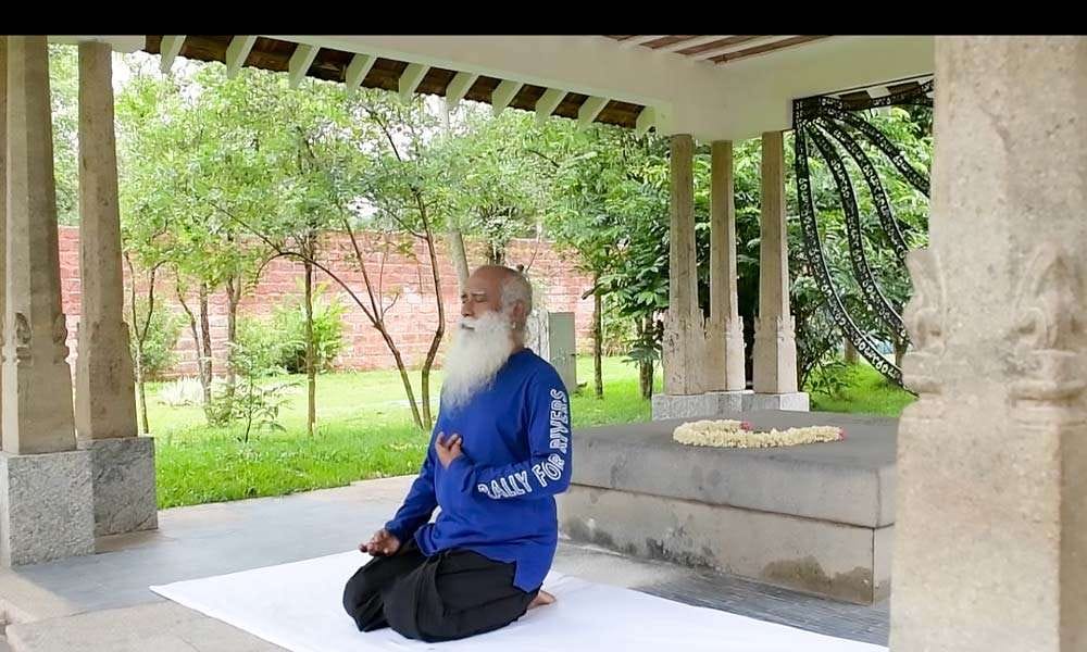 Sadhguru doing Shakti Chalana Kriya | Sadhguru Shows Us How He Stays Fit For Life #FitnessChallenge