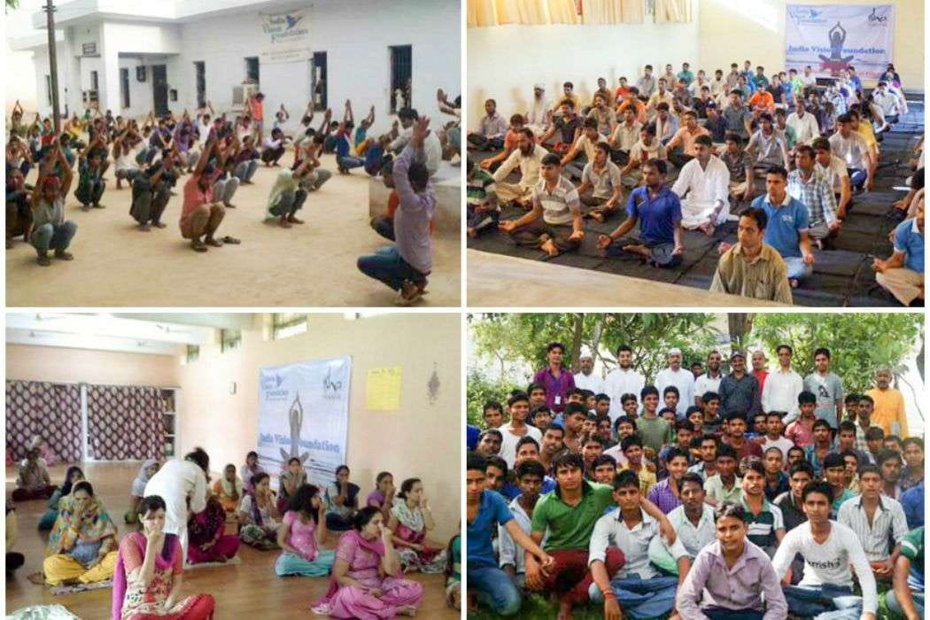 योग दिवस: जेल में कैदियों के साथ