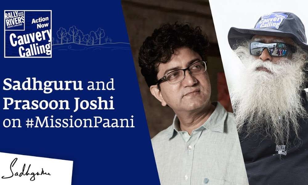 Sadhguru and Prasoon Joshi Talk River Revitalization on the Cauvery Bank