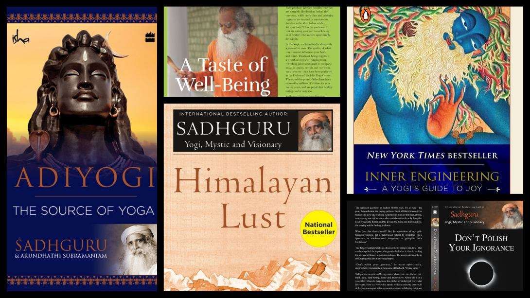 The Big List of Books by Sadhguru on Spirituality, Life & More