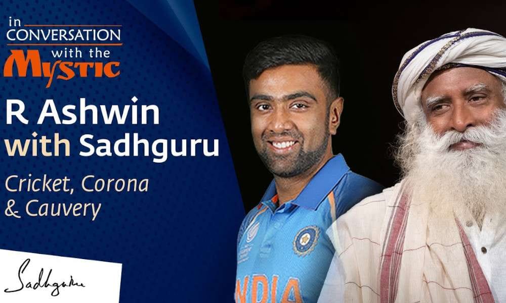 Sadhguru Wisdom Video | Cricket, Corona & Cauvery - R Ashwin with Sadhguru