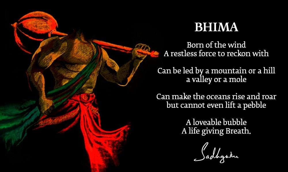 Poem on Bhima by Sadhguru