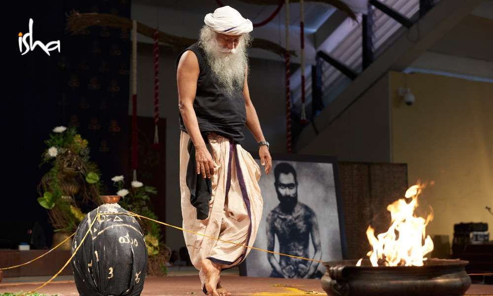 sadhguru wisdom article | consecration consecrating life process