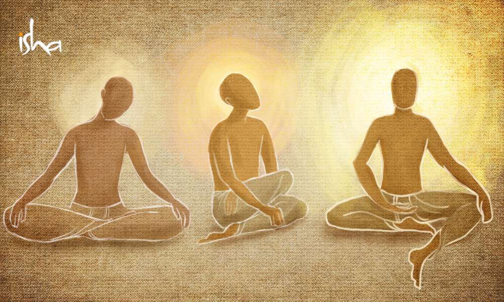 sadhguru wisdom article | 3 kinds of yogis | illustration 