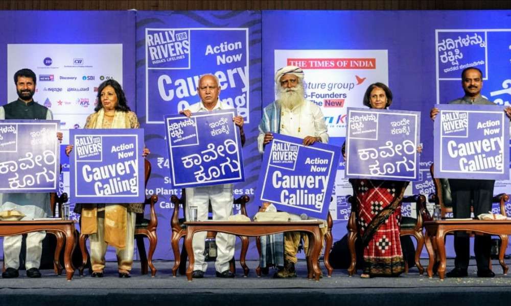 Karnataka Government contributes 2 crore saplings for Cauvery Calling