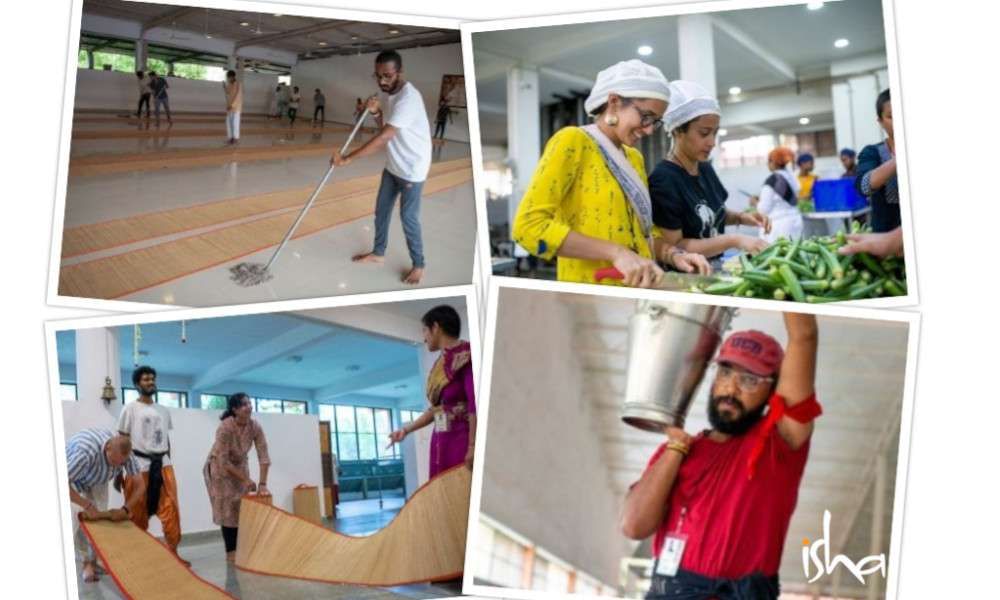 life-in-sadhanapada-different-flavors-seva-kitchen-volunteering-collage-pic