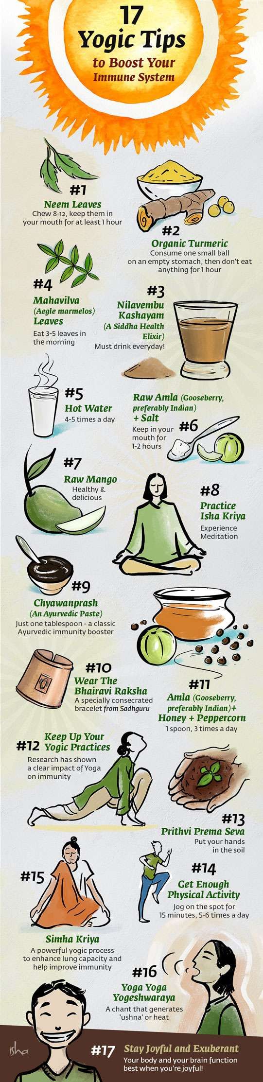 Infographic - 17 Tips to Boost Your Immune System