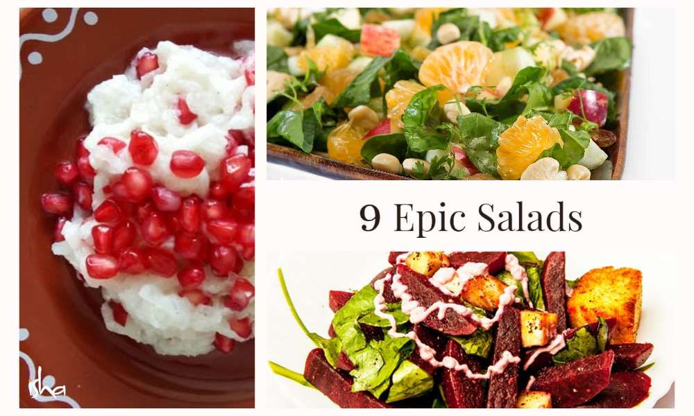 Isha Blog Article | Lockdown Recipes: 9 Epic Salad Ideas for Lunch
