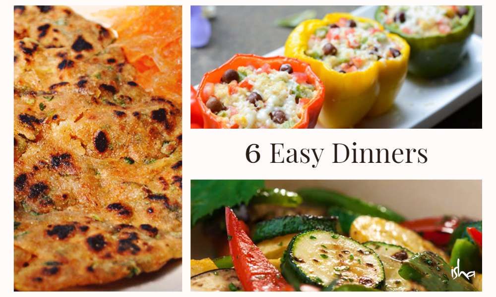 Isha Blog Article | 6 Easy Dinner Recipes for the Lockdown
