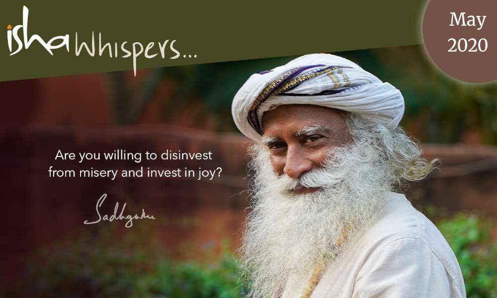 Isha Blog Article | Isha Whispers… May 2020