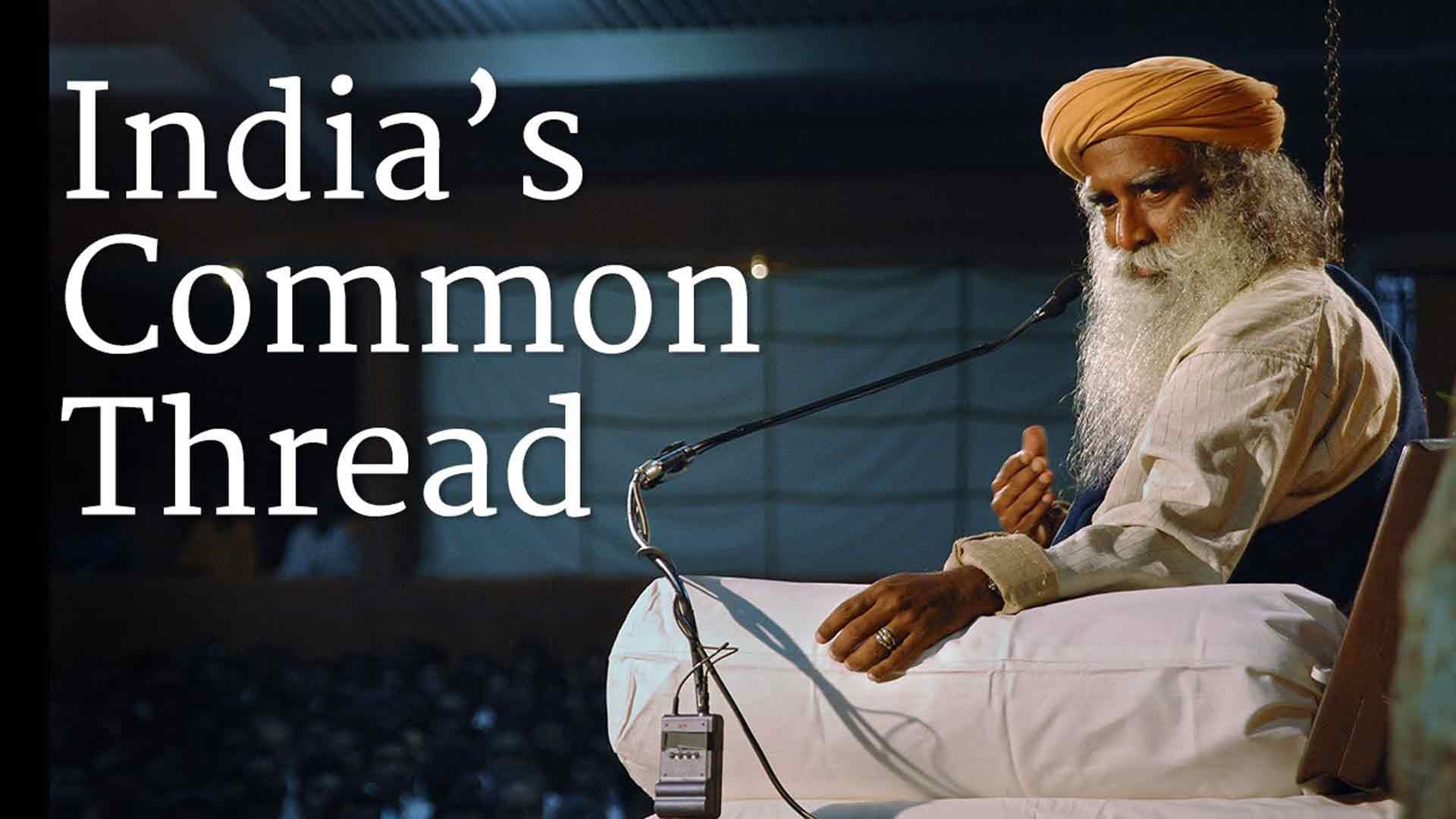 India’s Common Thread