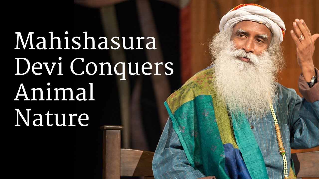 Mahishasura - Devi Conquers Animal Nature