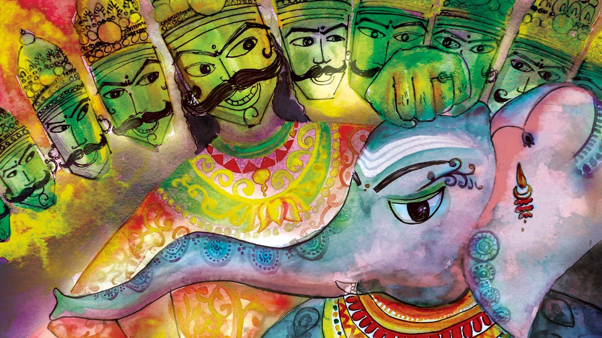 Ganapathi Outsmarts Ravana