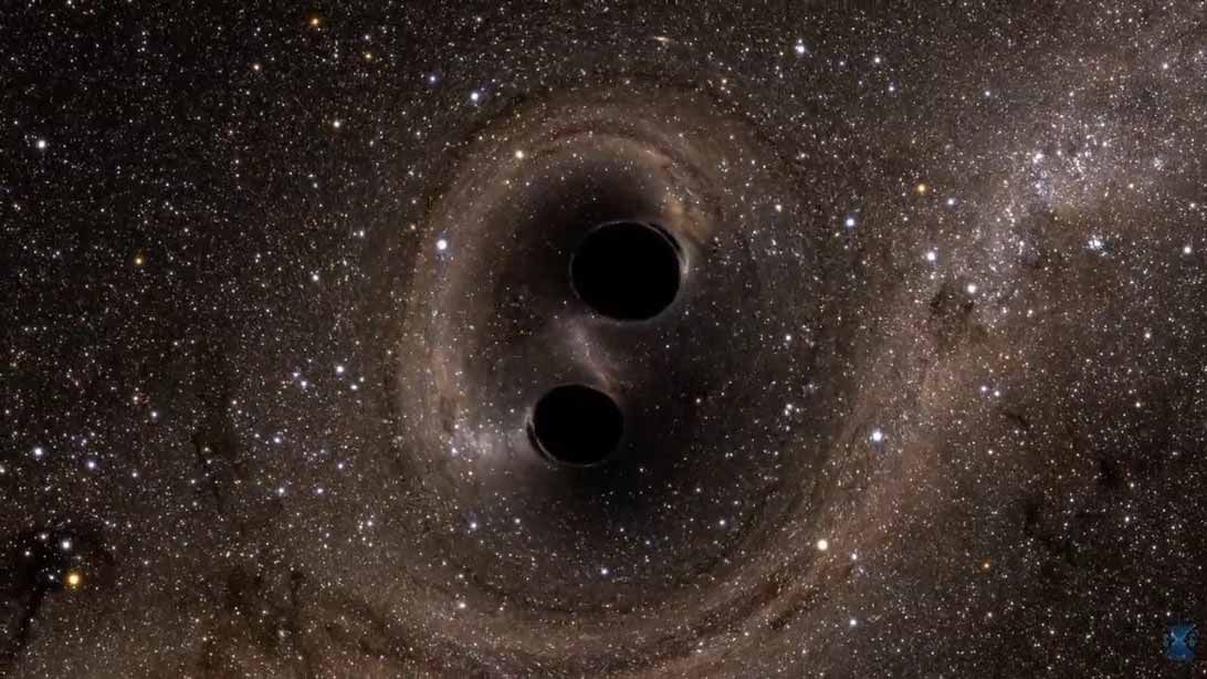 https://upload.wikimedia.org/wikipedia/commons/2/25/Black_hole_collision_and_merger_releasing_gravitational_waves.jpg