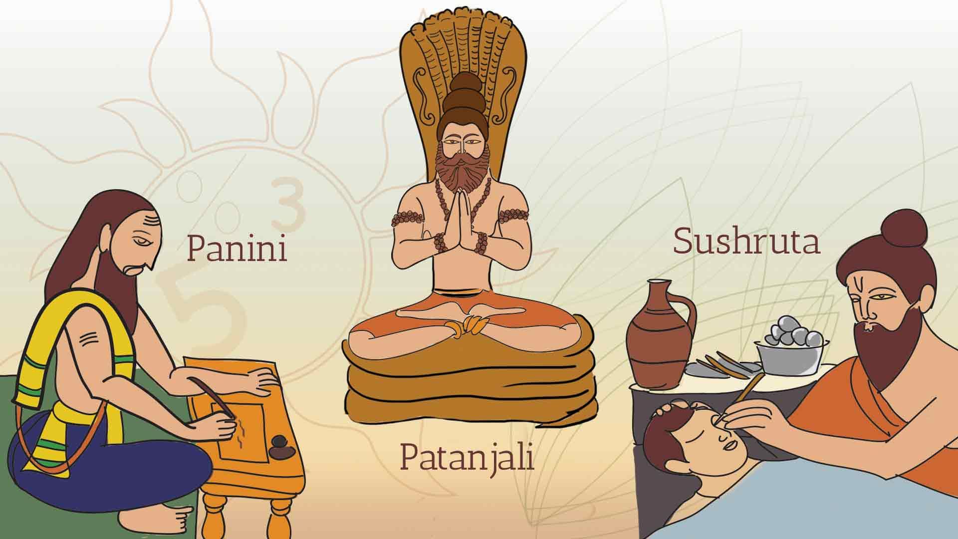 Sadhguru on Patanjali, Sushruta and Panini