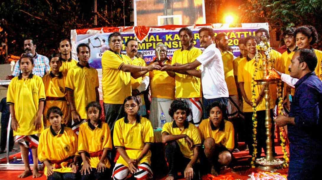 Isha Students Bag Medals for Tamil Nadu at National Kalari Championships