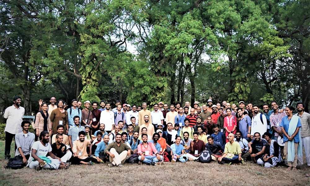 Nadi Veeras gather for a group picture after a training session at the Tamil Nadu Agricultural University | Nadi Veeras: When Ordinary Youth Rise to Become an Extraordinary Force 