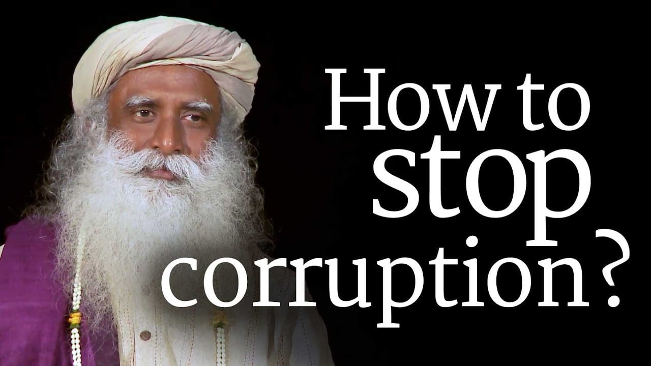How to Stop Corruption?