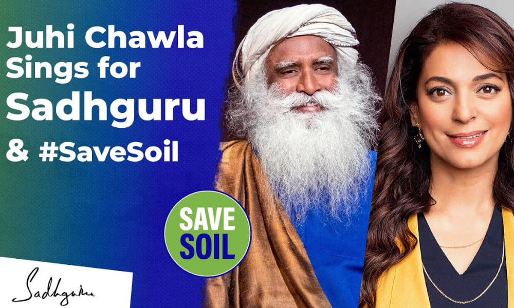 Juhi Chawla Discusses Cauvery Calling & #SaveSoil with Sadhguru