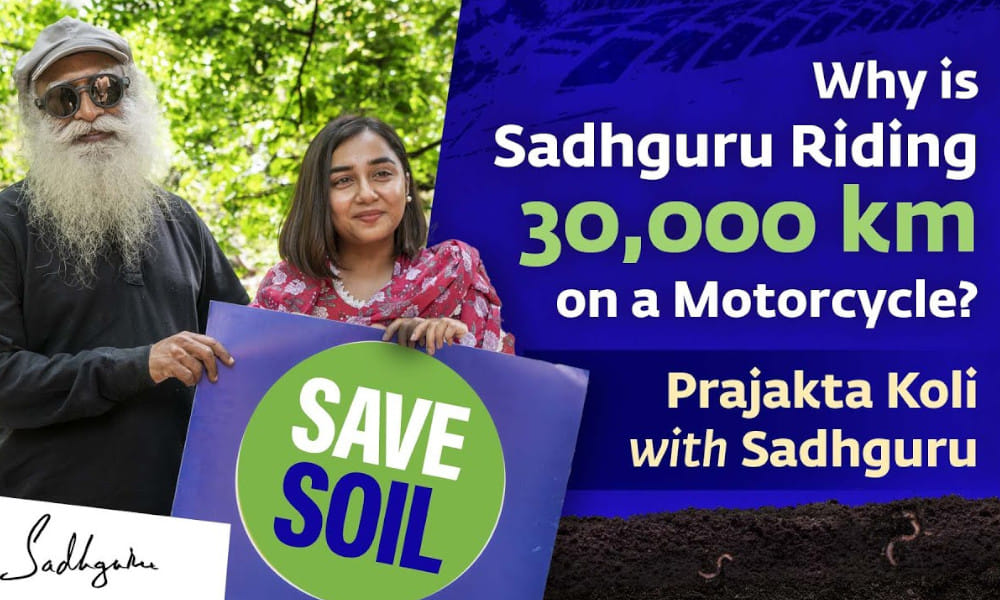 Why is Sadhguru Riding 30,000 km on a Motorcycle?