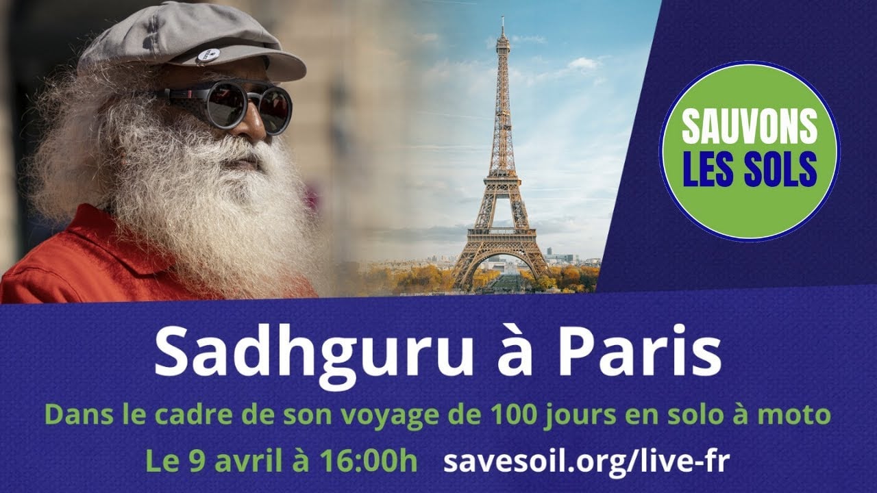 Sadhguru à Paris