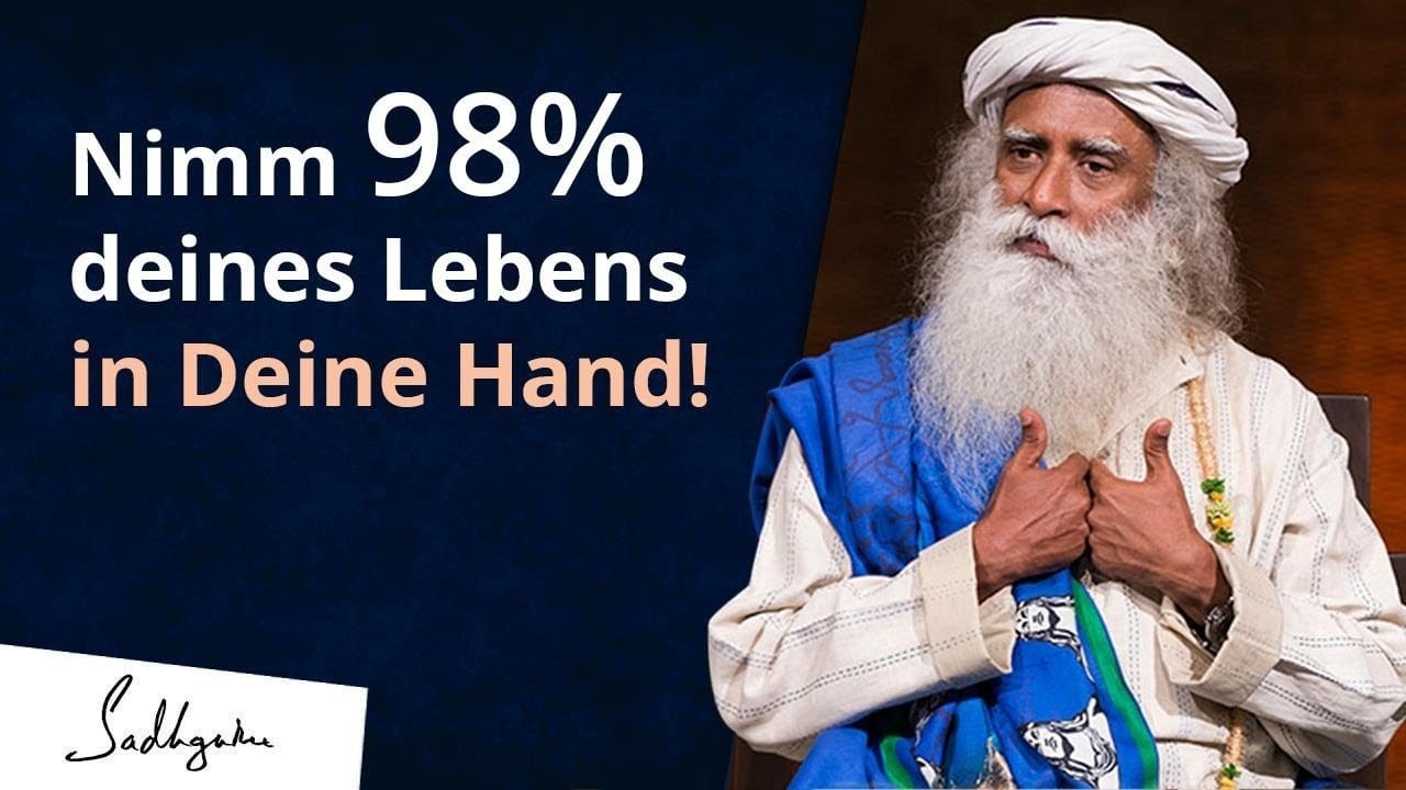 So bringst du 98% deines Lebens unter deine Kontrolle