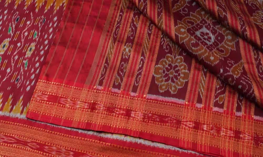 ETHNIC ODISHA HANDLOOM Sambalpuri Cotton Saree Odisha Khandua nuapatnapata  pasapali bomkai for women
