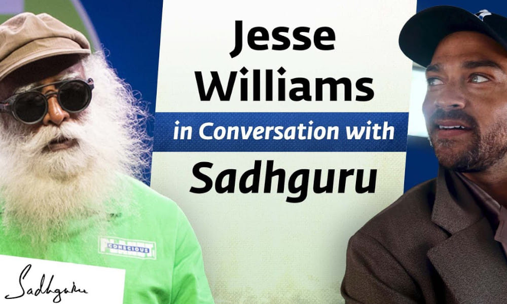 Jesse Williams in Conversation with Sadhguru for SaveSoil
