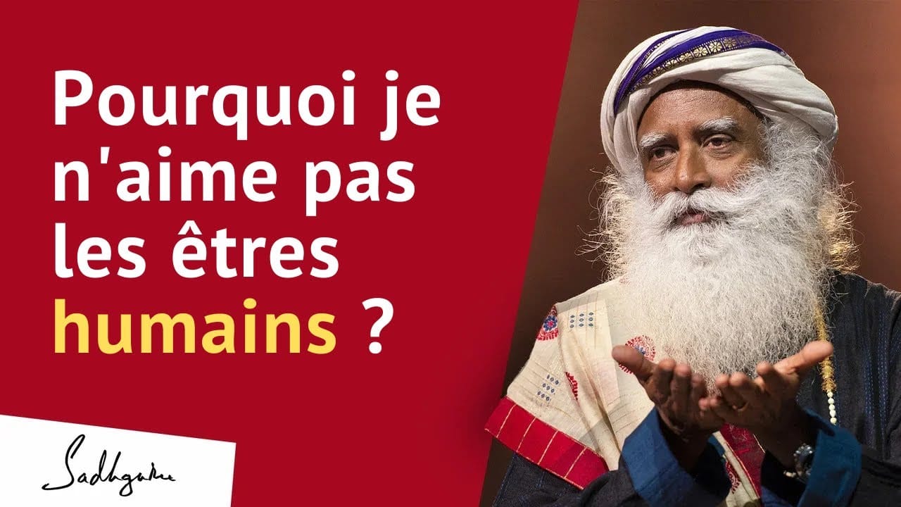 Pourquoi est-ce que je n'arrive pas à aimer les être humains ?