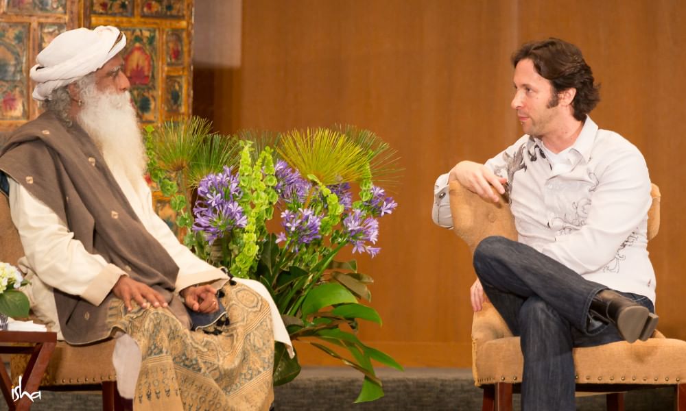 drEagleman with Sadhguru