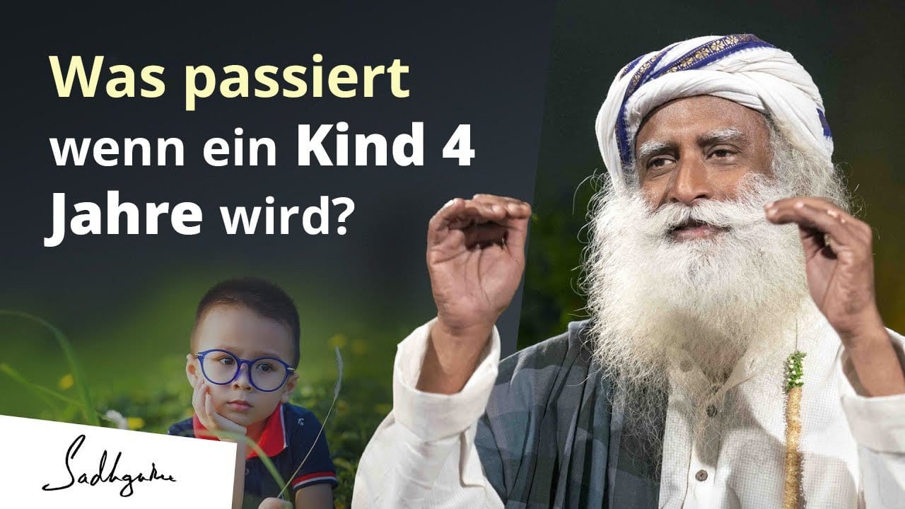 Was geschieht, wenn ein Kind 4 Jahre alt wird