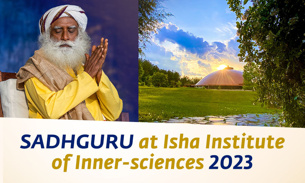 Events with Sadhguru at IIIS