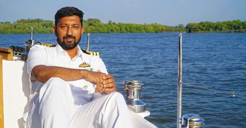 Abhilash Tomy Indian Naval Officer