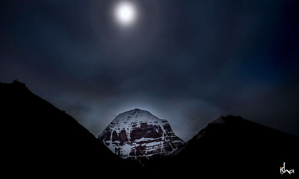The Mystical Kailash bathed in the Magical Moonlight | What a Pilgrimage to Kailash Really Means